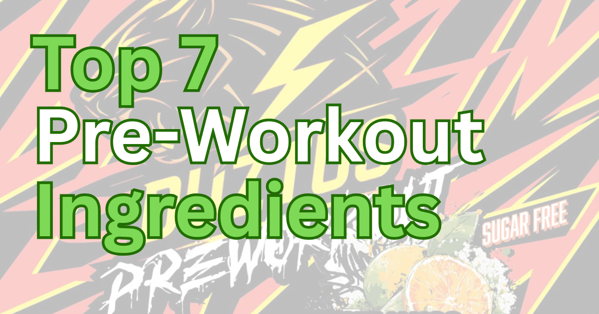 Top 7 Pre-Workout Ingredients That Actually Work (Backed by Science)